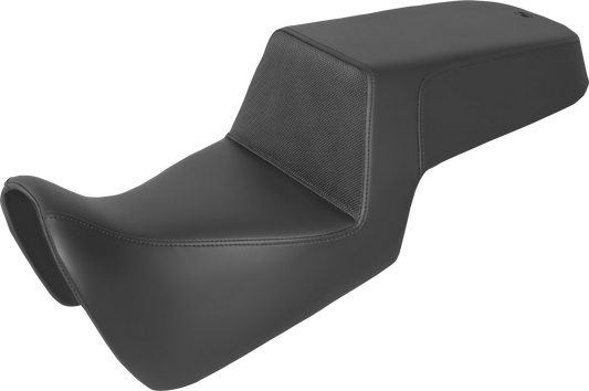 SADDLEMEN Step-Up Seat - Gripper - Black - Pan America '21-'24