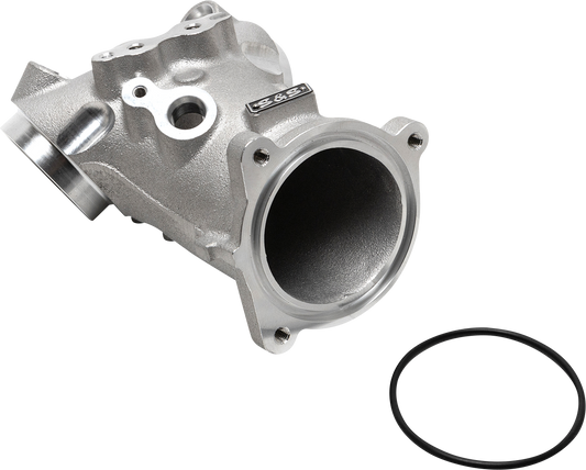 S&S CYCLE Intake Manifold - M8 - 55 mm - Silver