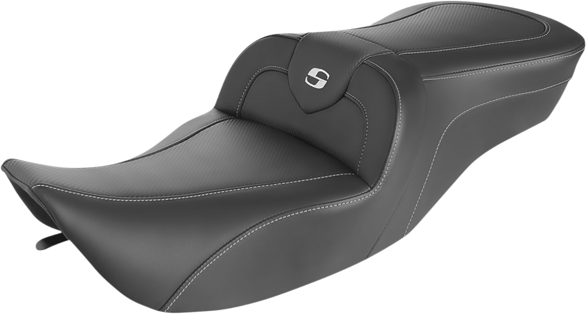 SADDLEMEN Roadsofa™ Seat - Carbon Fiber - without Backrest - Touring '97-'07