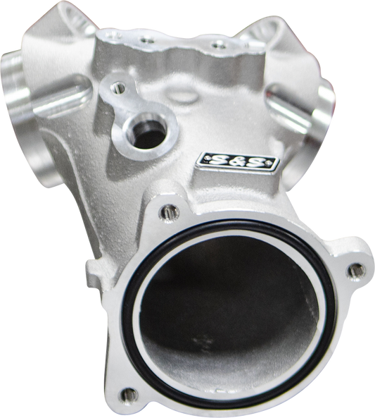S&S CYCLE Intake Manifold - M8 - 55 mm - Silver