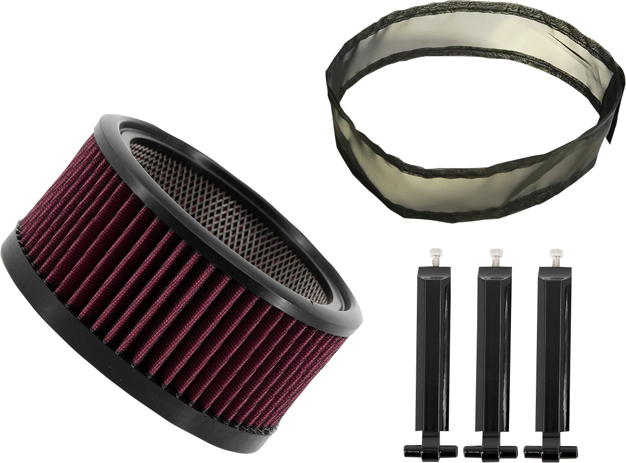 TRASK Big Power Filter Kit - Gloss Black
