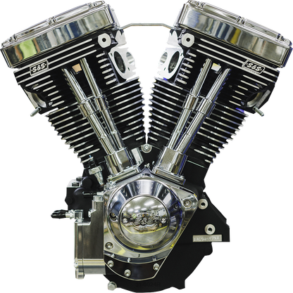 S&S CYCLE V124 Series Long Block Engine without Induction/Ignition