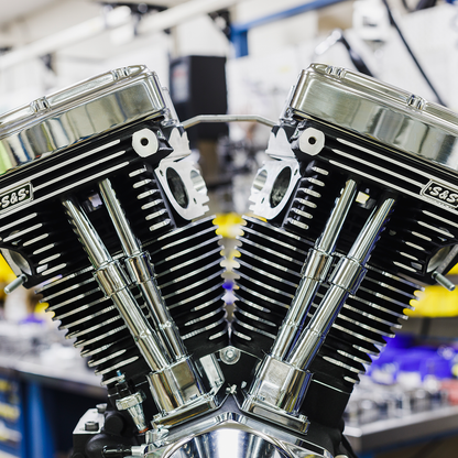 S&S CYCLE V124 Series Long Block Engine without Induction/Ignition