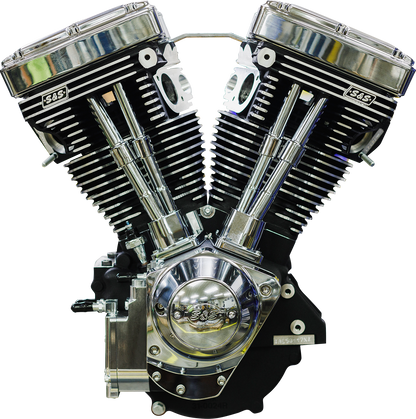 S&S CYCLE V124 Series Long Block Engine without Induction/Ignition