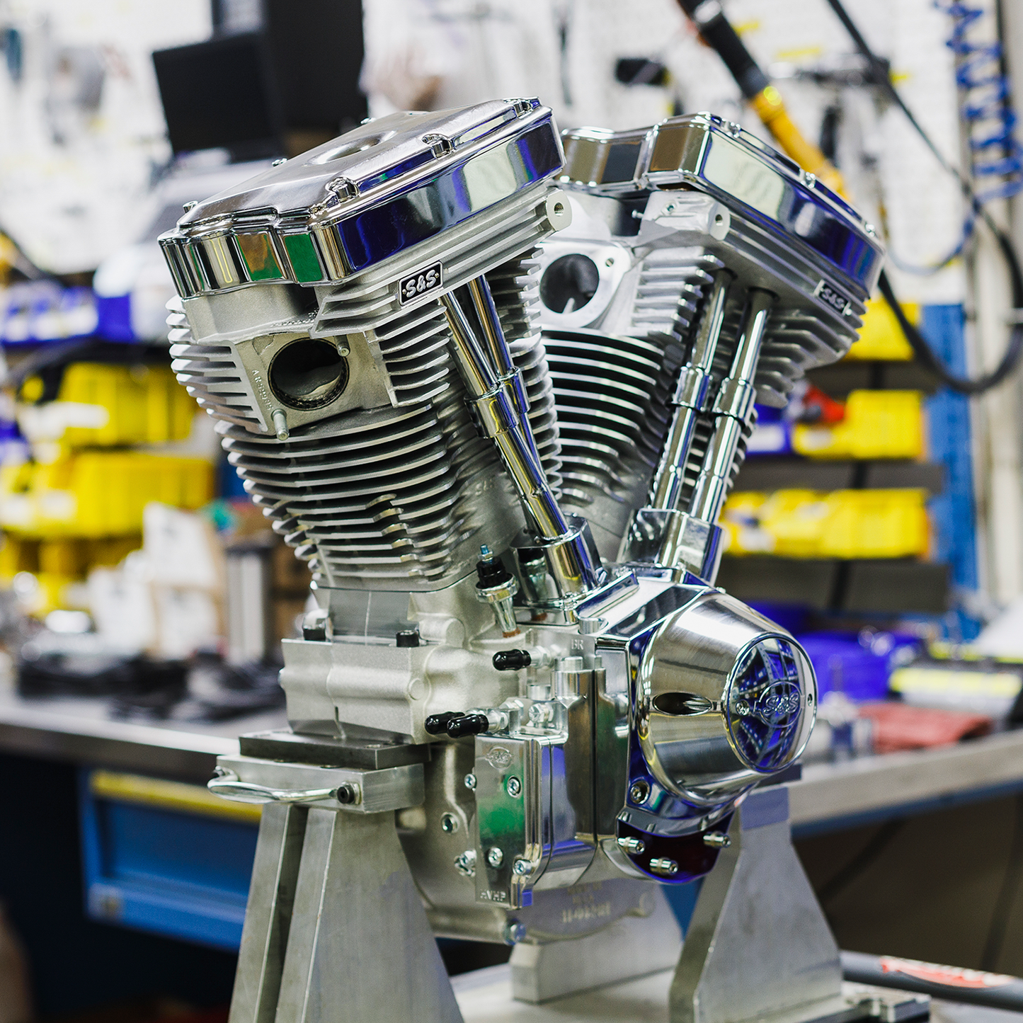 S&S CYCLE V111 Long-Block Engine without Induction/Ignition