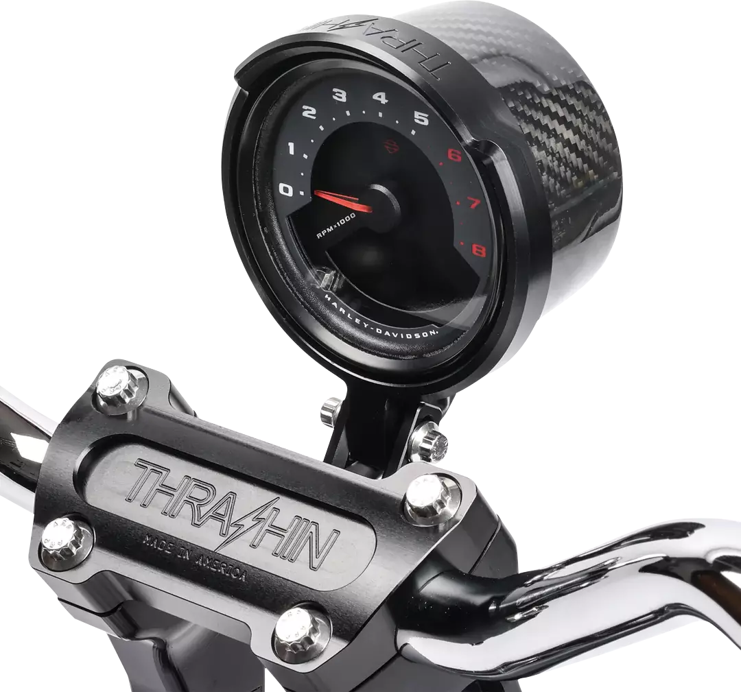THRASHIN SUPPLY CO. Gauge Relocation Kit - Black