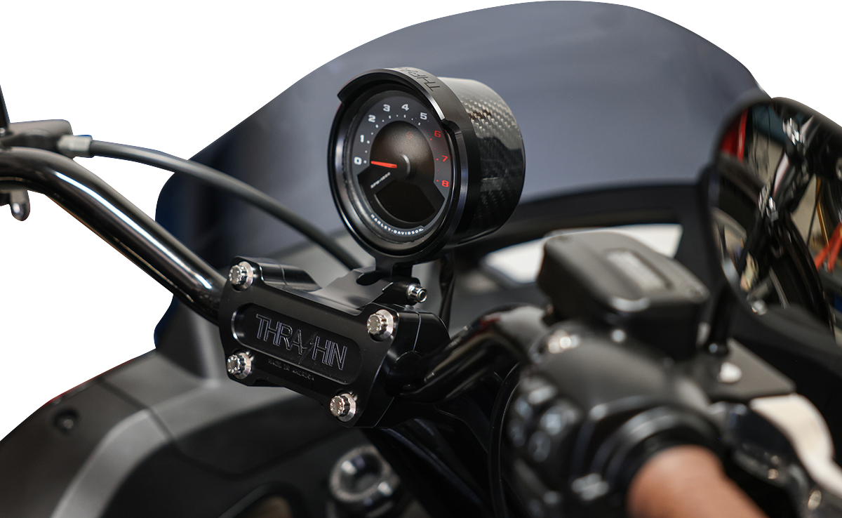 THRASHIN SUPPLY CO. Gauge Relocation Kit - Black