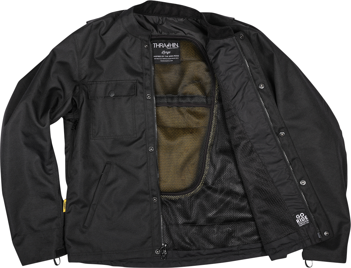 THRASHIN SUPPLY CO. Atlas v2 Riding Jacket - Black - Medium