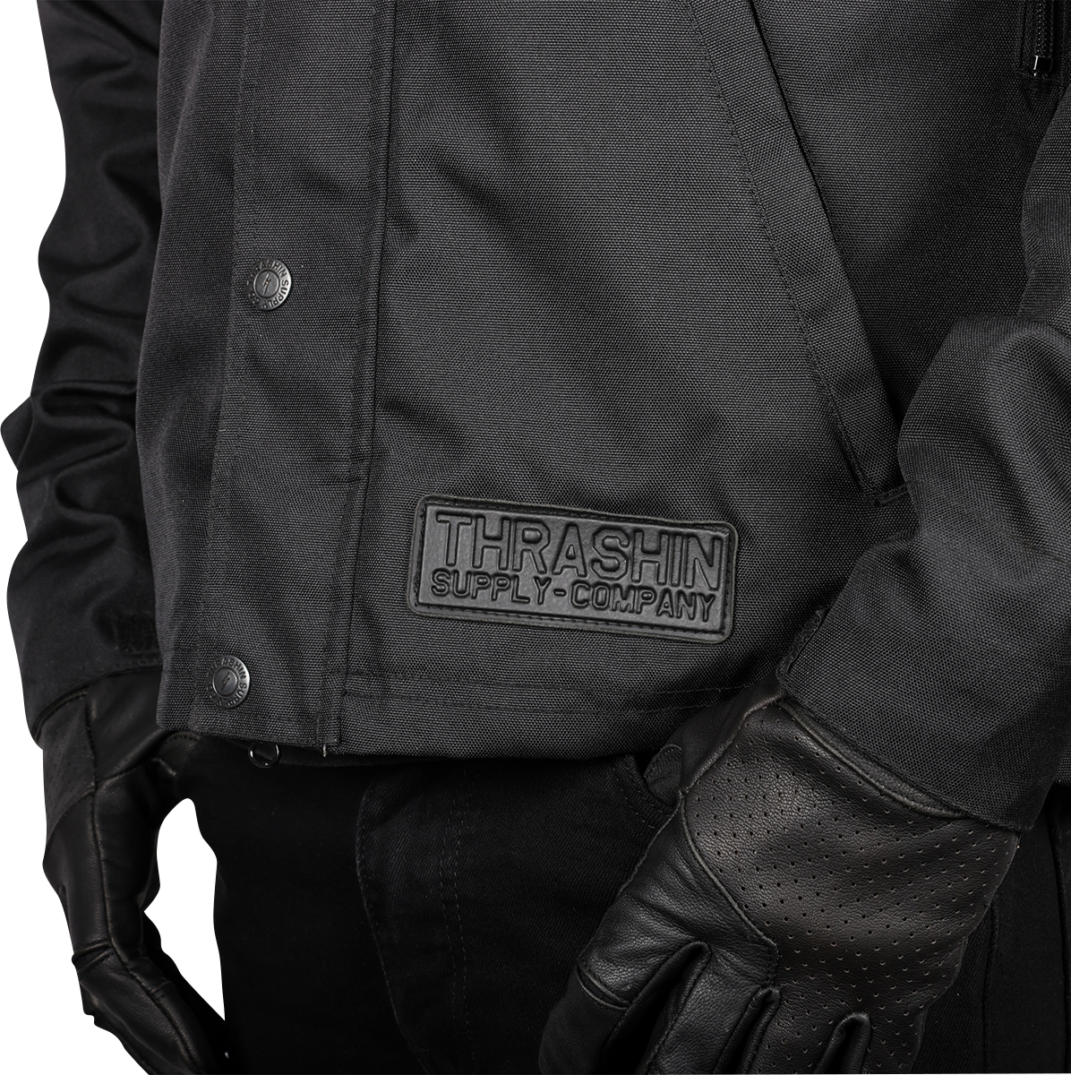 THRASHIN SUPPLY CO. Atlas v2 Riding Jacket - Black - Medium
