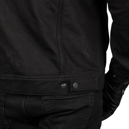 THRASHIN SUPPLY CO. Highway v2 Denim Riding Jacket - Black - 3XL
