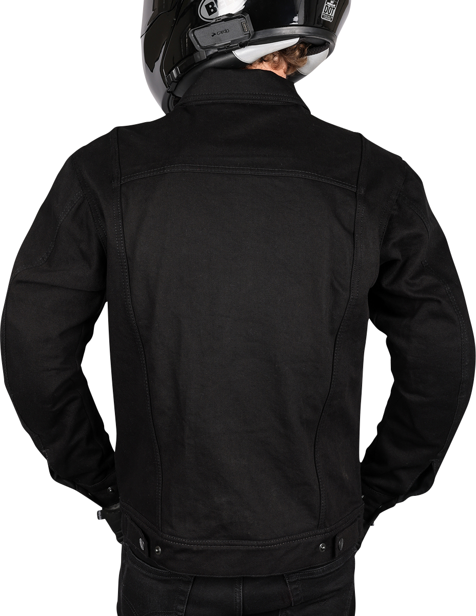 THRASHIN SUPPLY CO. Highway v2 Denim Riding Jacket - Black - 2XL