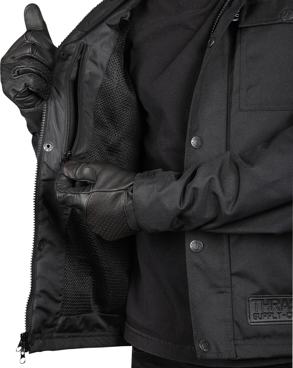 THRASHIN SUPPLY CO. Atlas v2 Riding Jacket - Black - 2XL