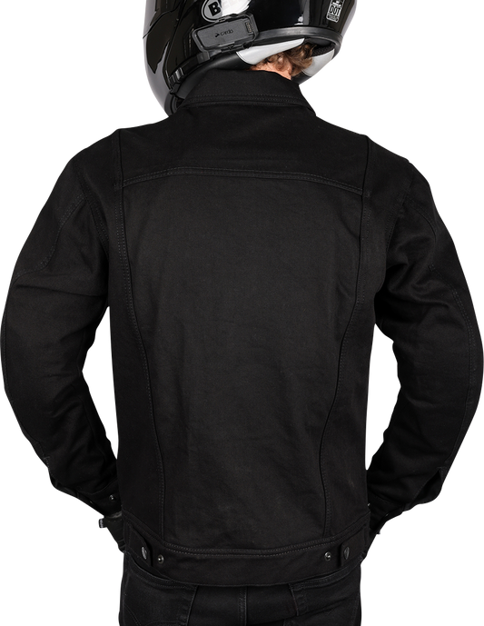 THRASHIN SUPPLY CO. Highway v2 Denim Riding Jacket - Black - Large