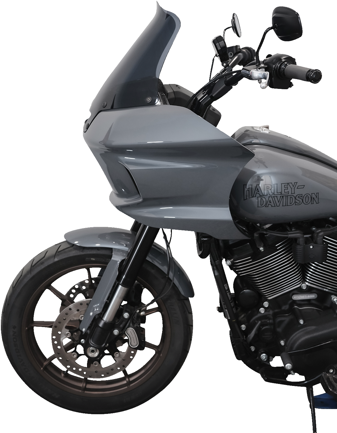 KLOCK WERKS Flare* Windshield - 10" & 6"  2022-2023 LOWRIDER ST Dark Smoke