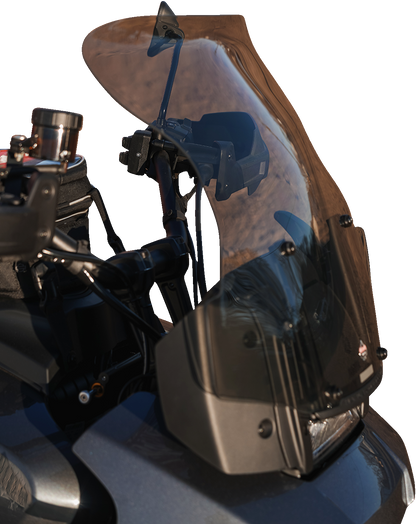 KLOCK WERKS Flare* Windshield - 15.5" - 2021-2023 PAN AMERICA Tint