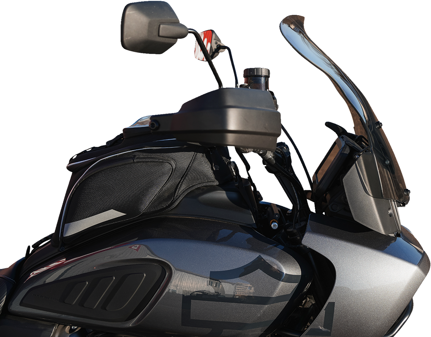 KLOCK WERKS Flare* Windshield - 15.5" - 2021-2023 PAN AMERICA Tint