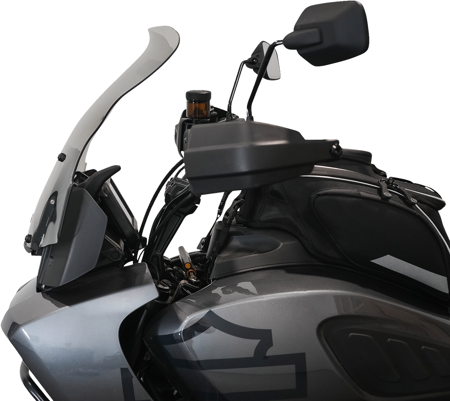 KLOCK WERKS Flare* Windshield - 15.5" - 2021-2023 PAN AMERICA Tint