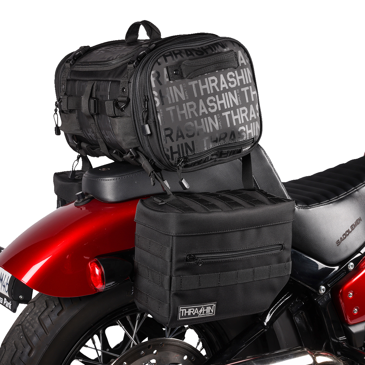 THRASHIN SUPPLY CO. Molle Strap Kit - Black