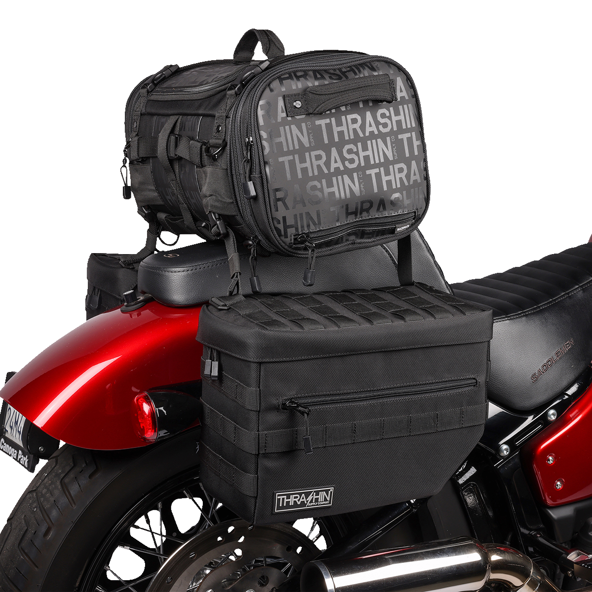 THRASHIN SUPPLY CO. Molle Strap Kit - Black