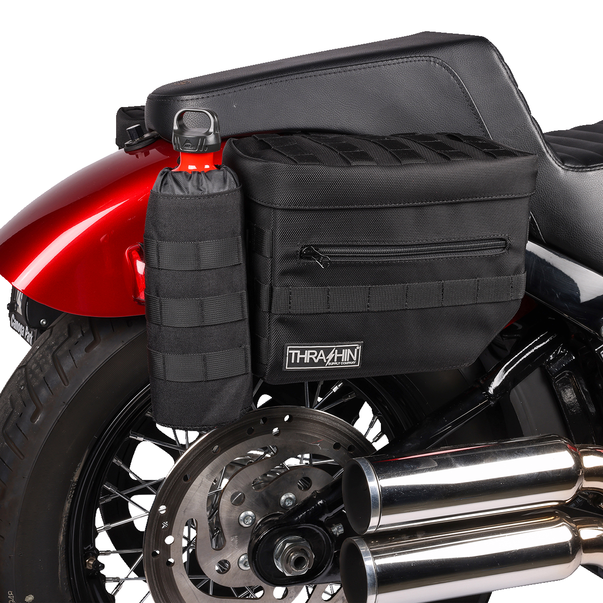 THRASHIN SUPPLY CO. Holster Molle Bottle - Black
