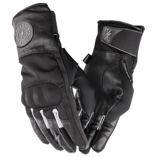 THRASHIN SUPPLY CO. Mission Waterproof Gloves - Black - Medium