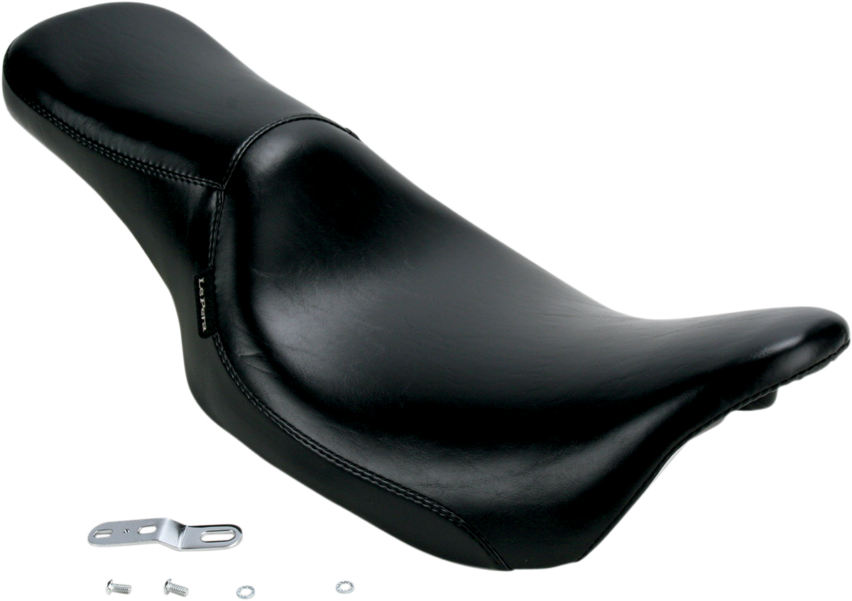 LE PERA Silhouette 2-Up Seat - Smooth - Black - Touring '08-'23