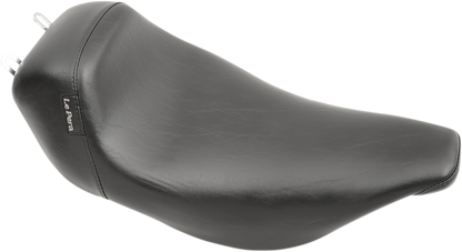 LE PERA Bare Bones Solo Seat - Smooth - Black - Touring '97-'01