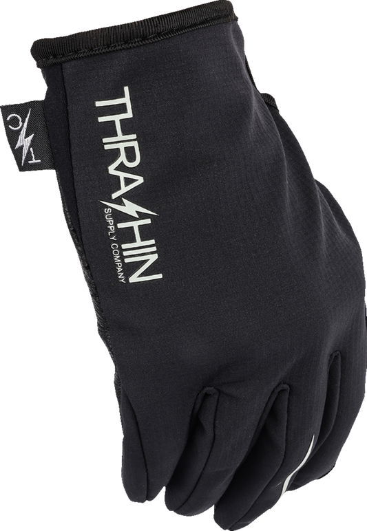 THRASHIN SUPPLY CO. Windbreaker Stealth Gloves - Black - Medium