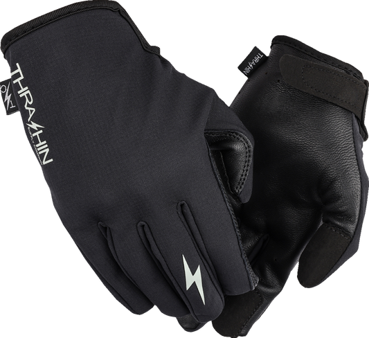 THRASHIN SUPPLY CO. Windbreaker Stealth Gloves - Black - Small