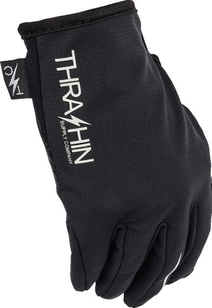 THRASHIN SUPPLY CO. Windbreaker Stealth Gloves - Black - Large