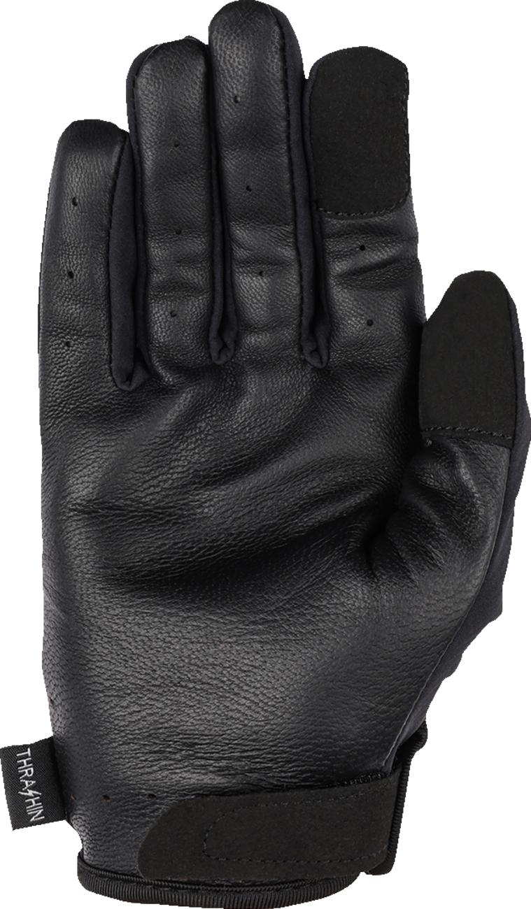 THRASHIN SUPPLY CO. Windbreaker Stealth Gloves - Black - Medium