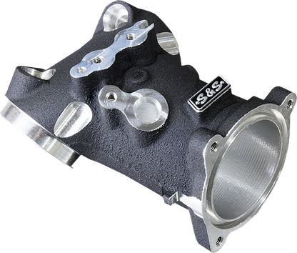 S&S CYCLE CNC-Ported Intake Manifold - M8 - 55 mm - Black