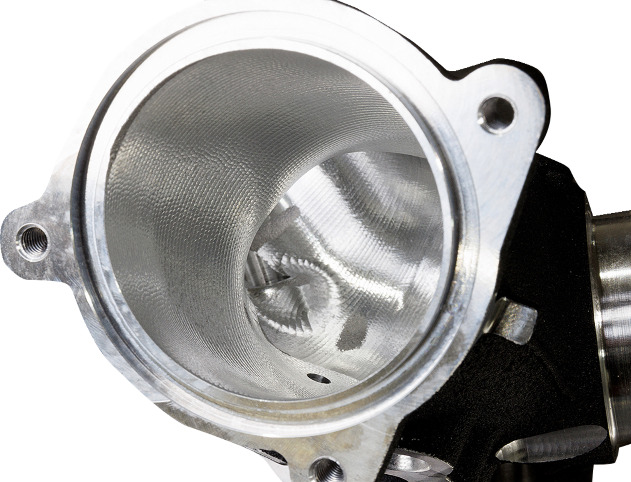 S&S CYCLE CNC-Ported Intake Manifold - M8 - 55 mm - Black