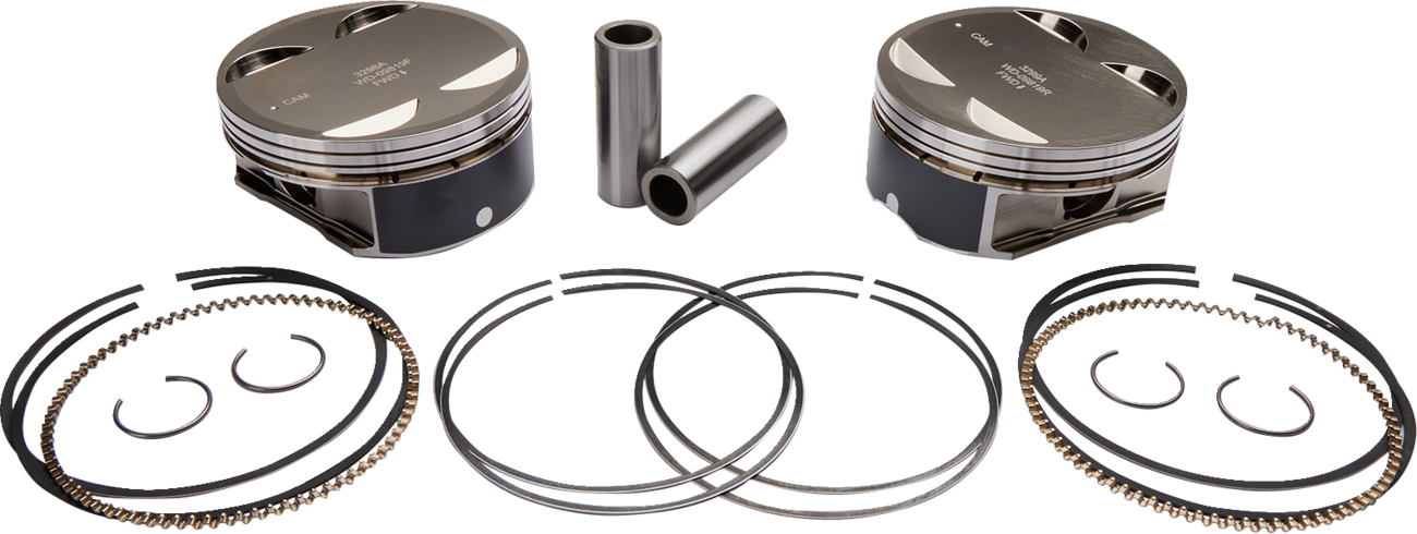 S&S CYCLE Big Bore Piston Kit - 131" - +.010 - M8
