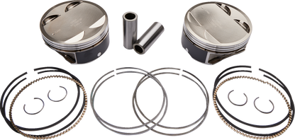 S&S CYCLE Big Bore Piston Kit - 131" - +.010 - M8