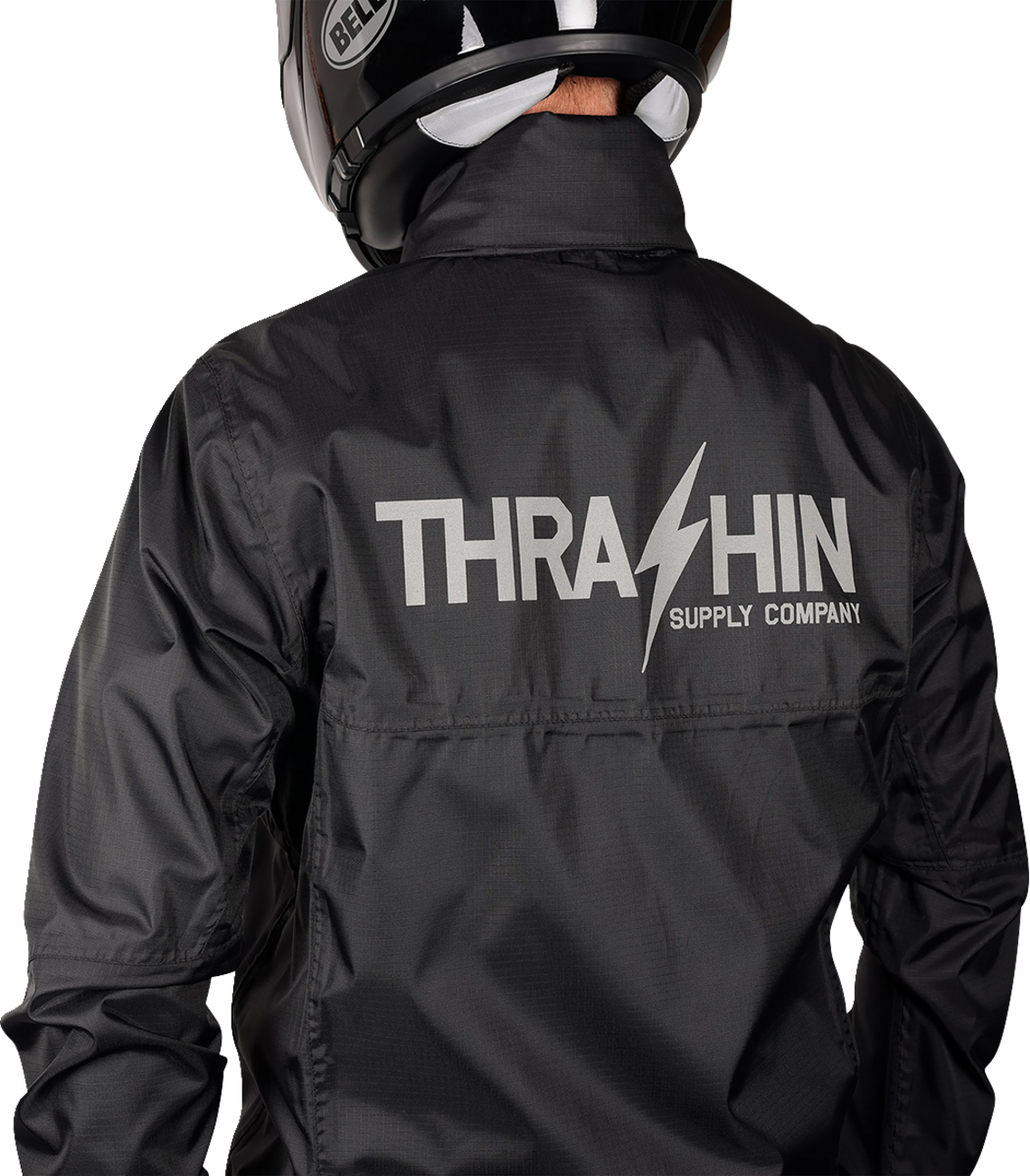 THRASHIN SUPPLY CO. Mission WP Rain Jacket - Black - Medium