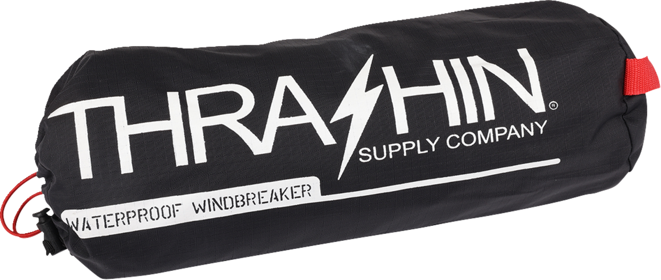 THRASHIN SUPPLY CO. Mission WP Rain Jacket - Black - Large