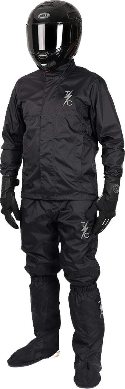 THRASHIN SUPPLY CO. Mission WP Rain Jacket - Black - Medium