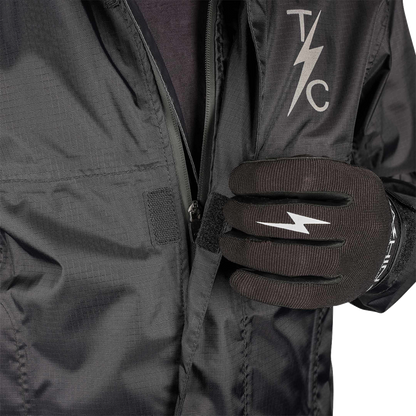 THRASHIN SUPPLY CO. Mission WP Rain Jacket - Black - Large