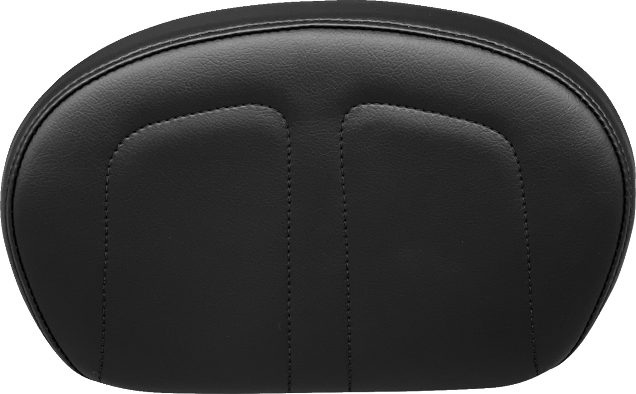 LE PERA Sissy Bar Pad - Medium - Maverick - Dull Black - '08-'23 SOFTAIL & TOURING