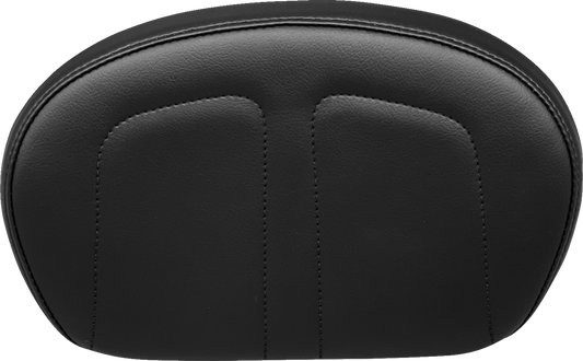 LE PERA Sissy Bar Pad - Medium - Maverick - Dull Black - '08-'23 SOFTAIL & TOURING