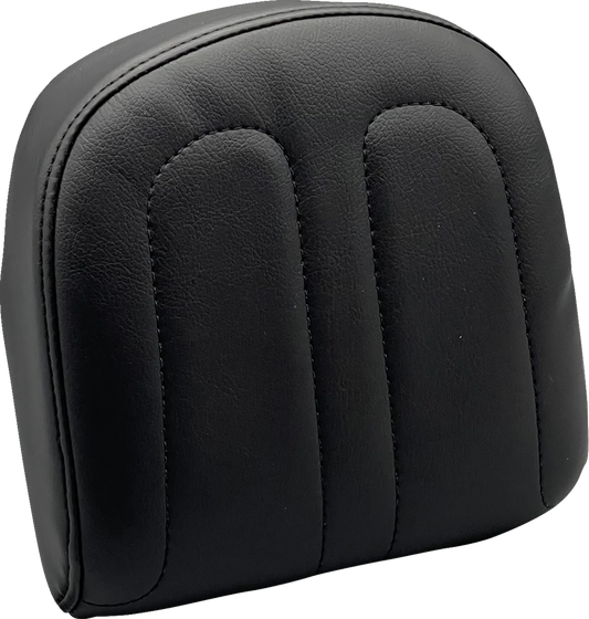 LE PERA Sissy Bar Pad - Small - Maverick - Dull Black - '08-'23 SOFTAIL & TOURING