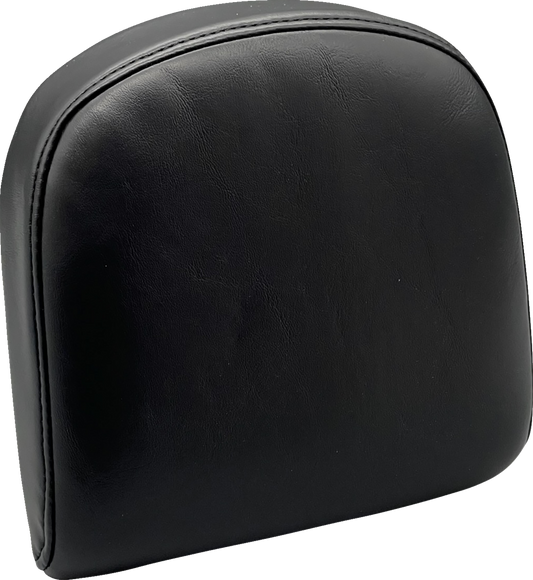 LE PERA Sissy Bar Pad - Small - Smooth - Shiny Black - '08-'23 SOFTAIL & TOURING