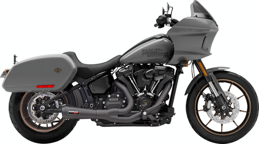 BASSANI XHAUST 2-into-1 Ripper Short Exhaust System - Black - 49-State