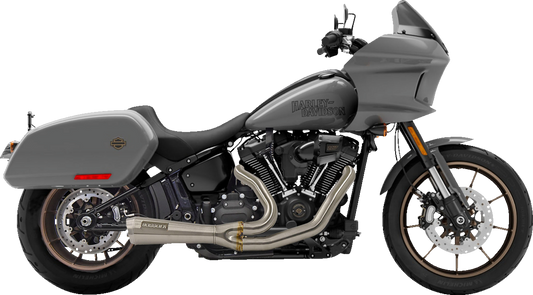 BASSANI XHAUST 2-into-1 The Ripper Short Road Rage Exhaust System - Stainless Steel
