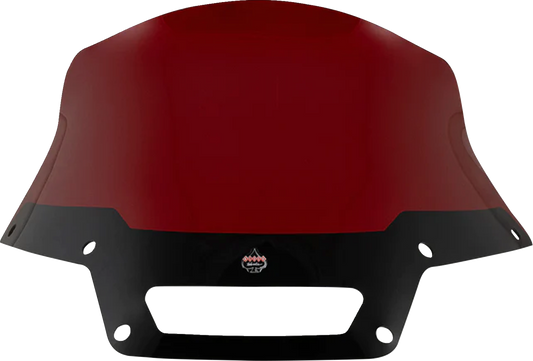 KLOCK WERKS Kolor Flare* Sport Windshield - 8" - Red - FXLRST