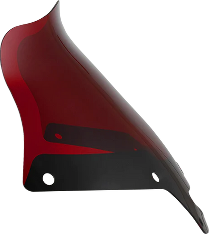 KLOCK WERKS Kolor Flare* Sport Windshield - 8" - Red - FXLRST