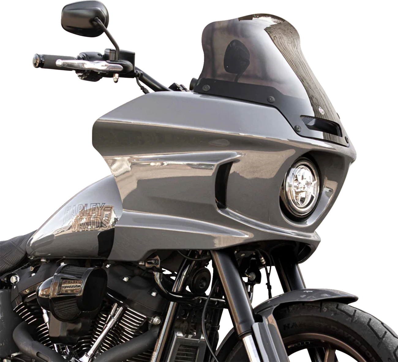 KLOCK WERKS Kolor Flare* Sport Windshield - 8" - Bronze - FXLRST