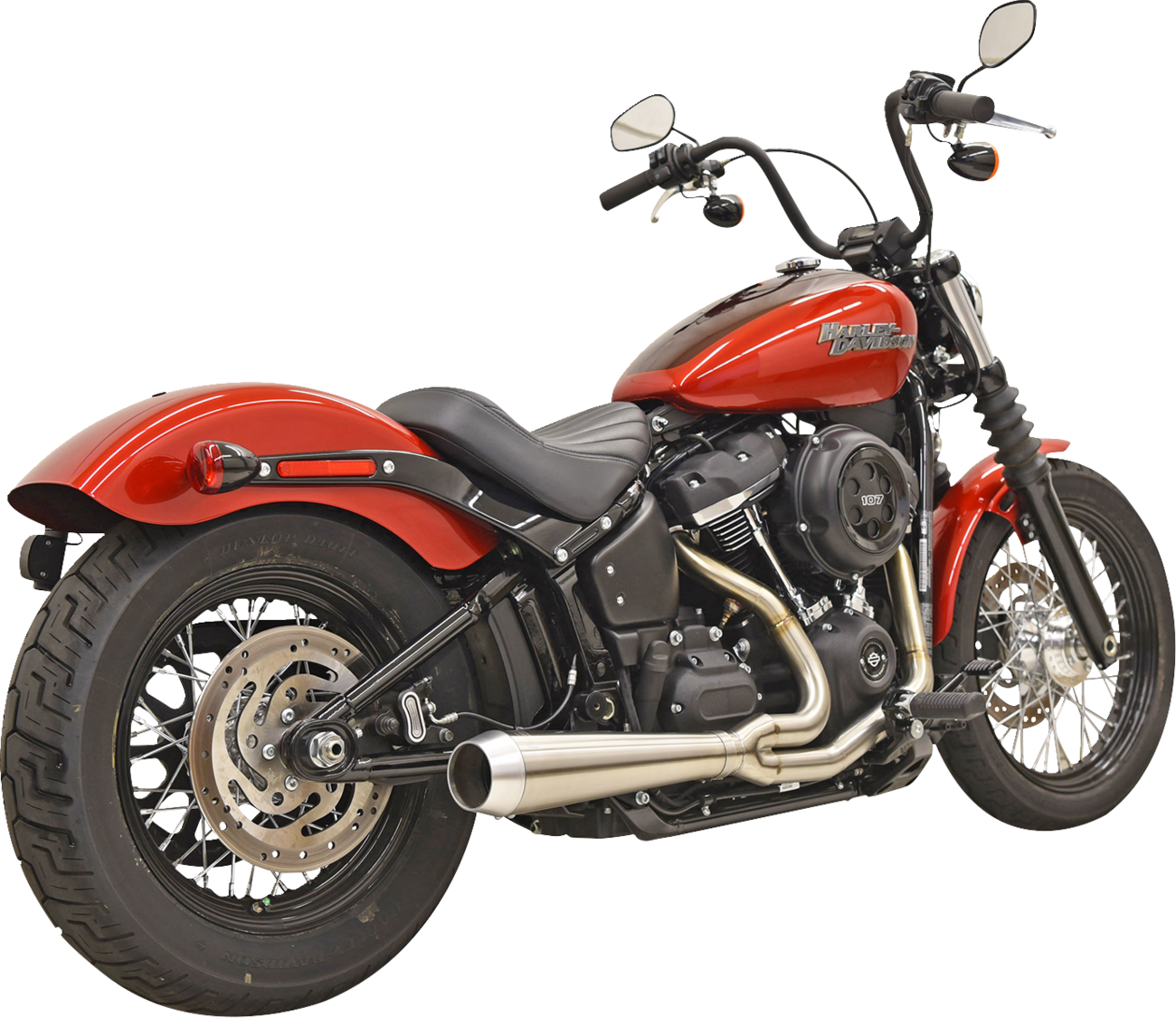 BASSANI XHAUST 2-into-1 Road Rage III Exhaust System - 49-State - Stainless