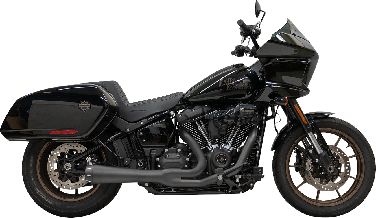 BASSANI XHAUST 2-into-1 Road Rage III Exhaust System - 49-State - Black